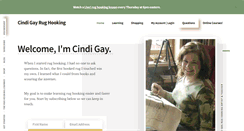 Desktop Screenshot of cindigayrughooking.com